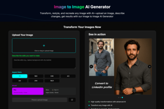 Image to Image AI Generator | Devpost