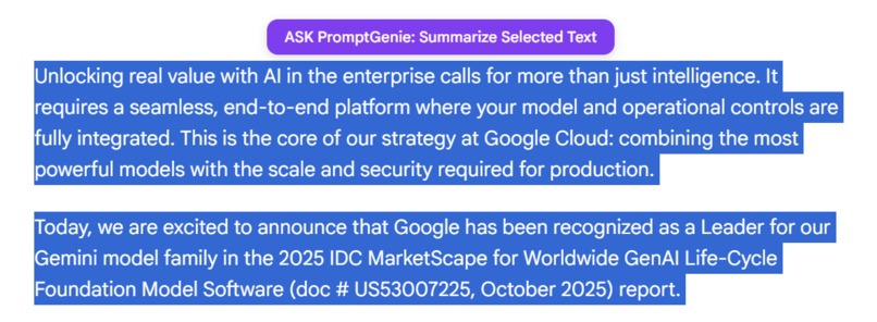 PromptGenie – screenshot 3