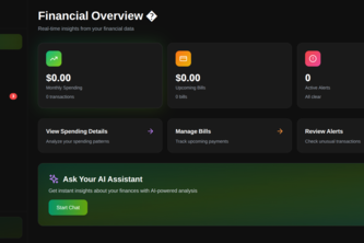 FinAgent - AI-Powered Finance Manager