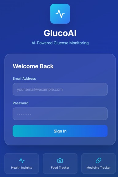 GlucoAI – screenshot 2