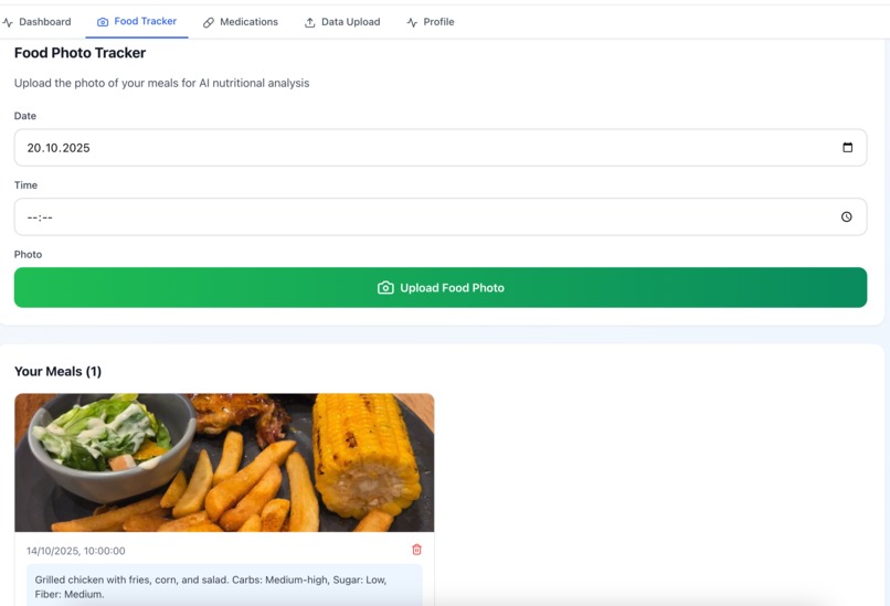 GlucoAI – screenshot 4