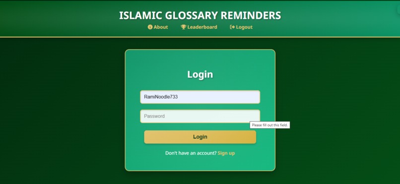Islamic Glossary Reminders – screenshot 5