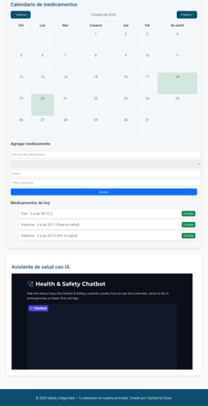 Health and safety  – screenshot 3