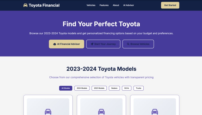 ToyotaSmartFinancing – screenshot 2