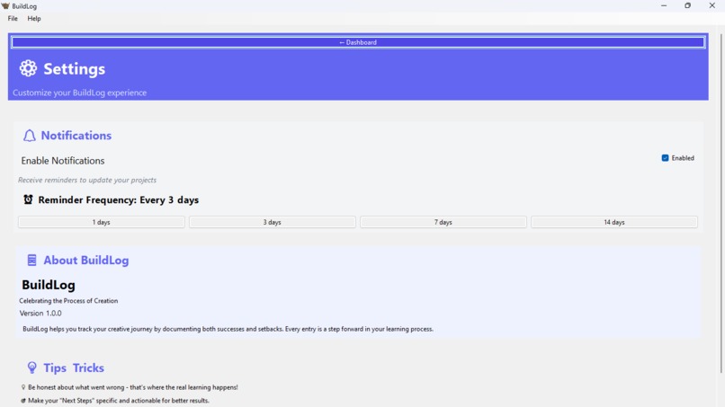 BUILDLOG – screenshot 8