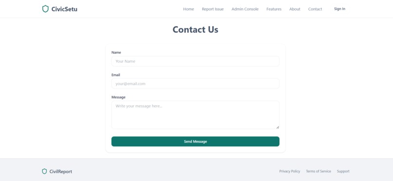 CivicSetu – screenshot 2