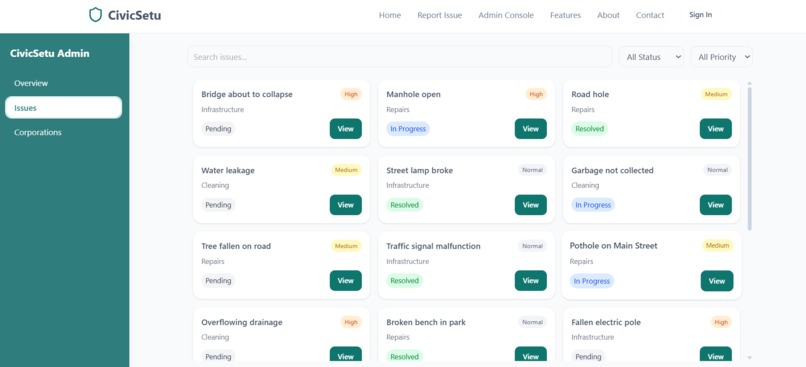 CivicSetu – screenshot 5