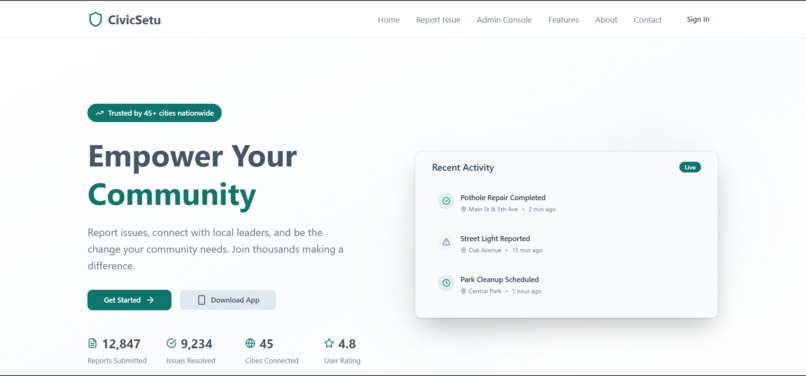 CivicSetu – screenshot 6