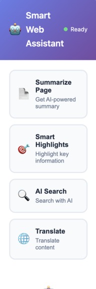 smart web assistant – screenshot 1