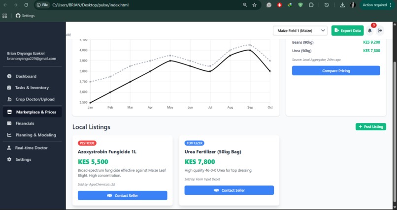 AGRIPULSE – screenshot 1