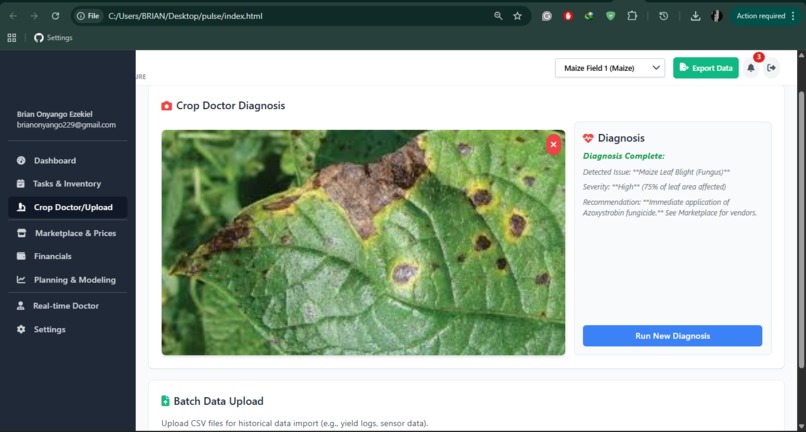 AGRIPULSE – screenshot 2
