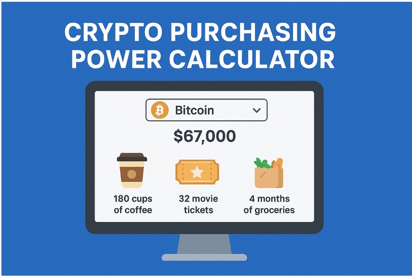 Crypto Purchasing Power Calculator – screenshot 1
