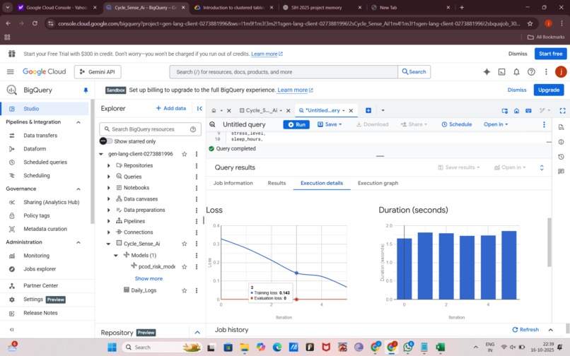 AI-Powered Women’s Health Insight and Predictive System – screenshot 12