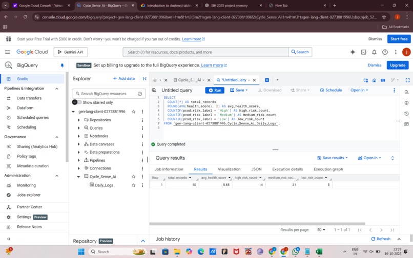 AI-Powered Women’s Health Insight and Predictive System – screenshot 8