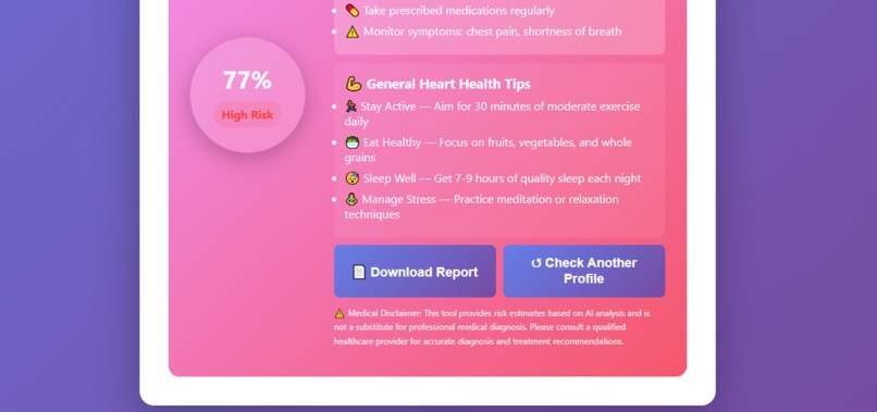 HeartCare AI – screenshot 4