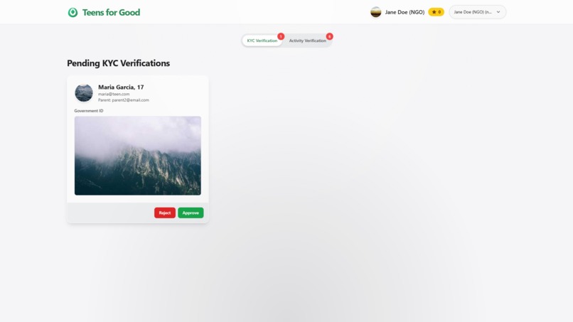 Teens-For-Good – screenshot 10