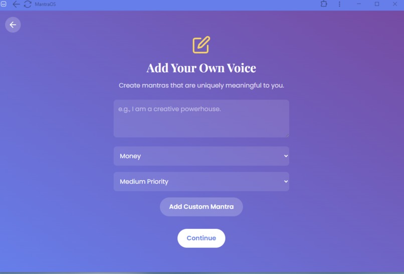MantraOS – screenshot 6