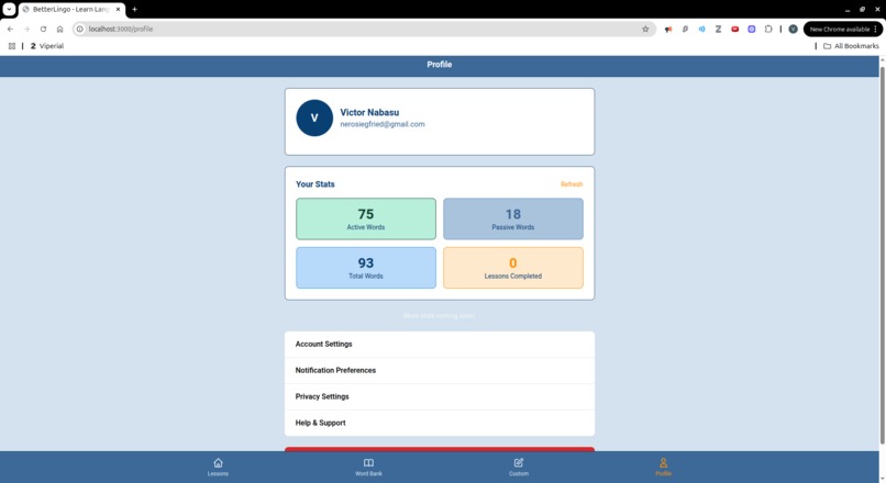 BetterLingo – screenshot 1