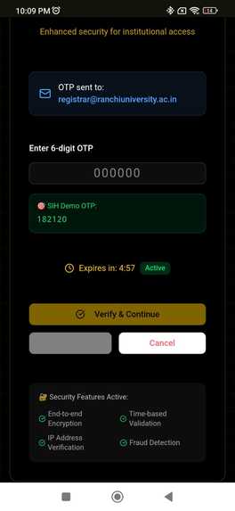 Authenticity Academia Validator – screenshot 2