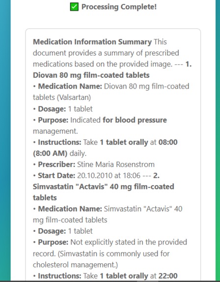 Health lens – screenshot 2