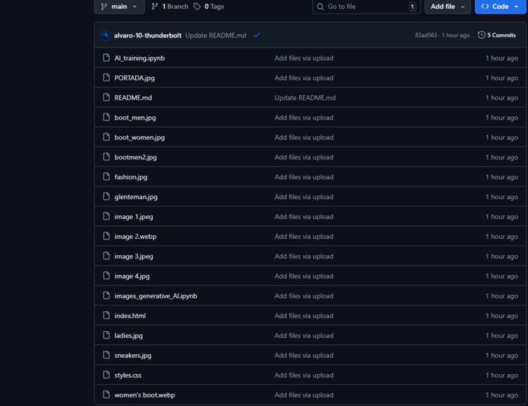 smart shoe classifier AI – screenshot 4