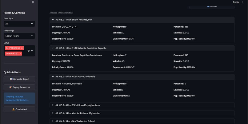 ResQ-agents : AI Agents that save Lives – screenshot 3