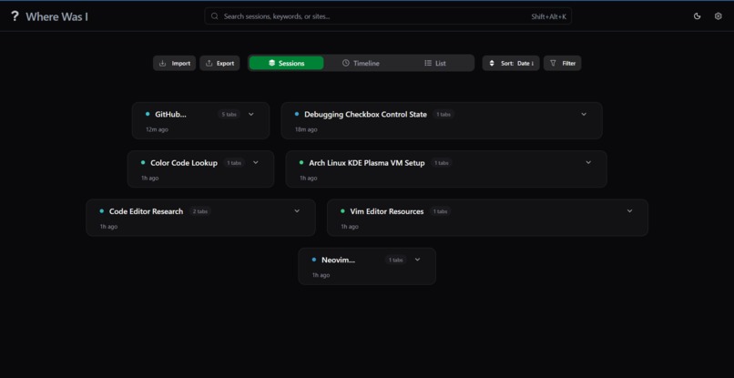 Where Was I – screenshot 2