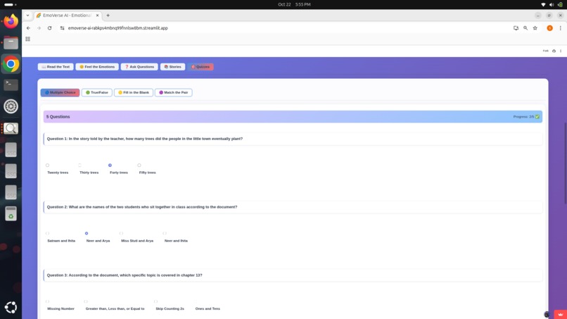 EmoVerse AI - Your AI Universe of Emotional Learning – screenshot 10