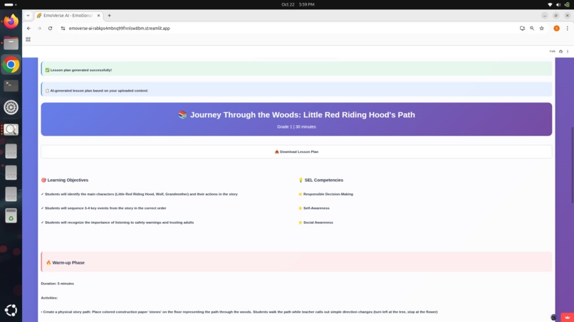 EmoVerse AI - Your AI Universe of Emotional Learning – screenshot 14