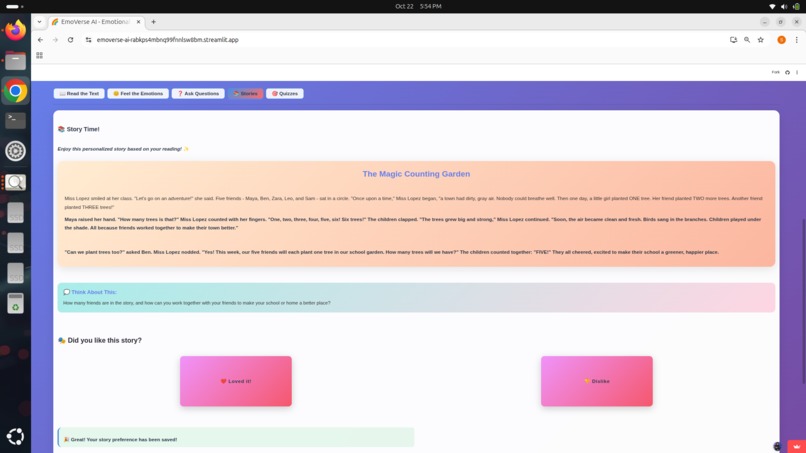 EmoVerse AI - Your AI Universe of Emotional Learning – screenshot 8