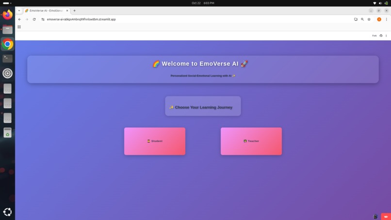 EmoVerse AI - Your AI Universe of Emotional Learning – screenshot 1
