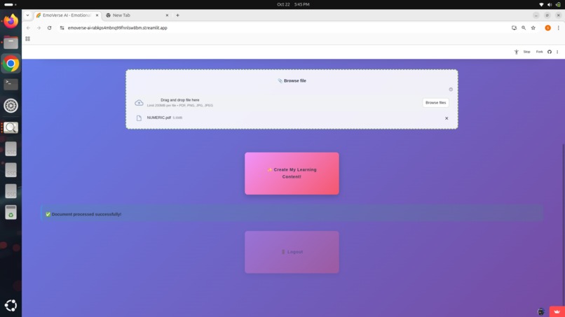 EmoVerse AI - Your AI Universe of Emotional Learning – screenshot 4