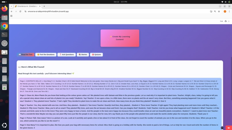 EmoVerse AI - Your AI Universe of Emotional Learning – screenshot 5