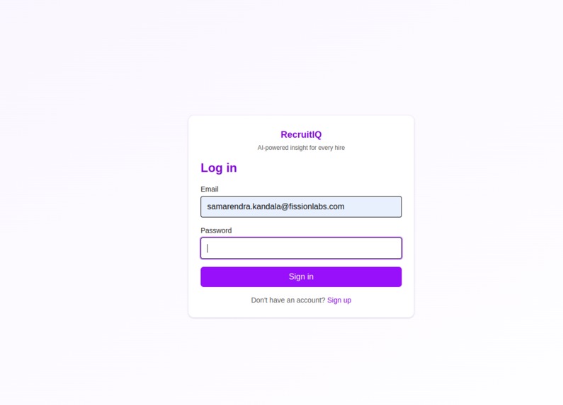 RecruitIQ – screenshot 4
