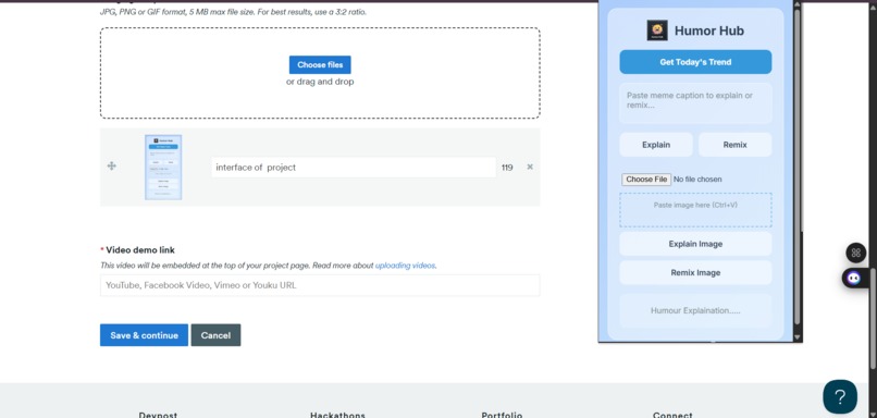 Humour Hub – screenshot 2