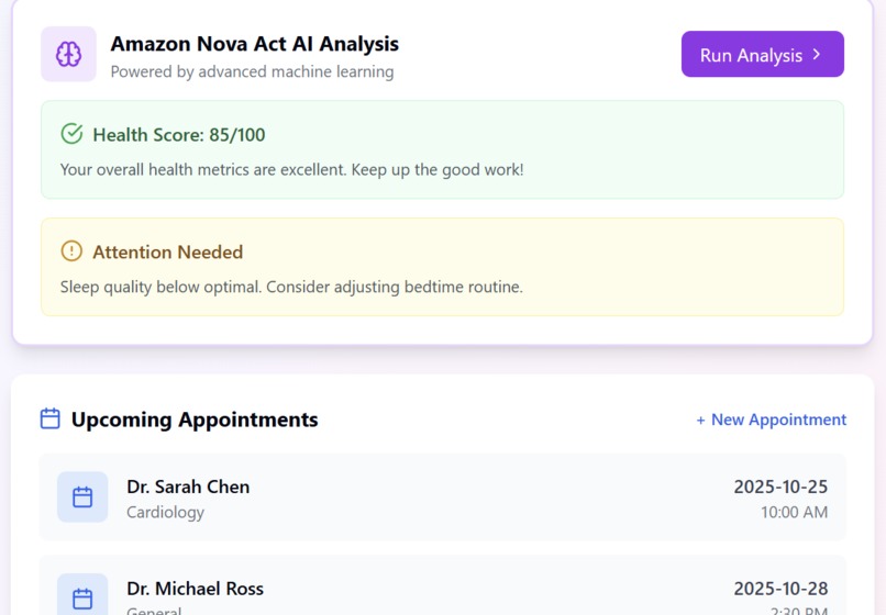 VitaNova - Intelligent Healthcare Companion – screenshot 4
