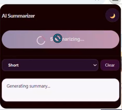 Google Chrome Built-in AI Extension Challenge 2025 – screenshot 4