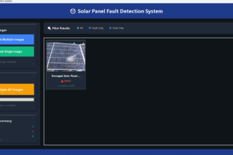 solar fault detection system
