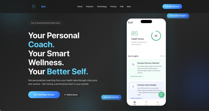 Bud.ai – screenshot 1