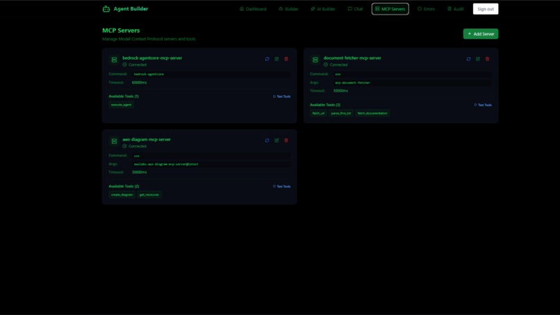 Agent Forge - Agent Builder Application – screenshot 3