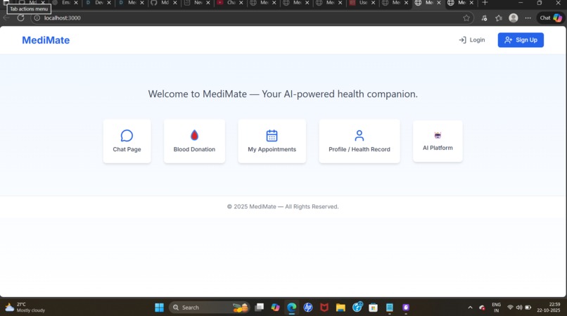 MediMate – screenshot 1