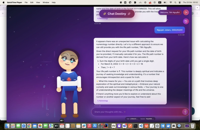 GenAI Chatdestiny – screenshot 2