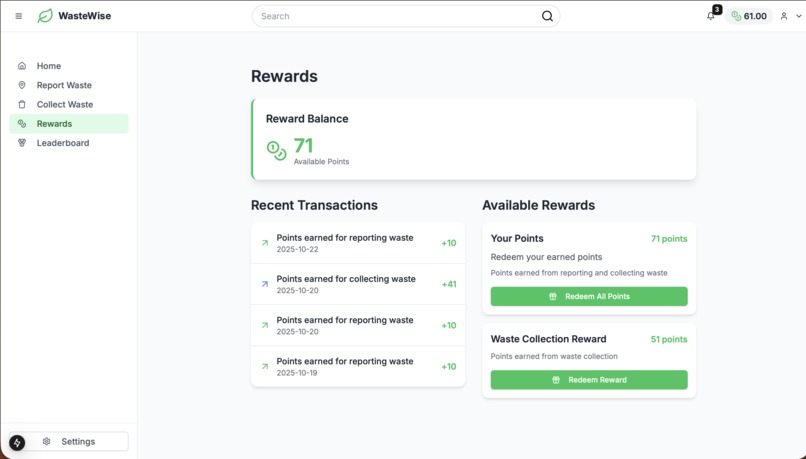 wastewise  – screenshot 6