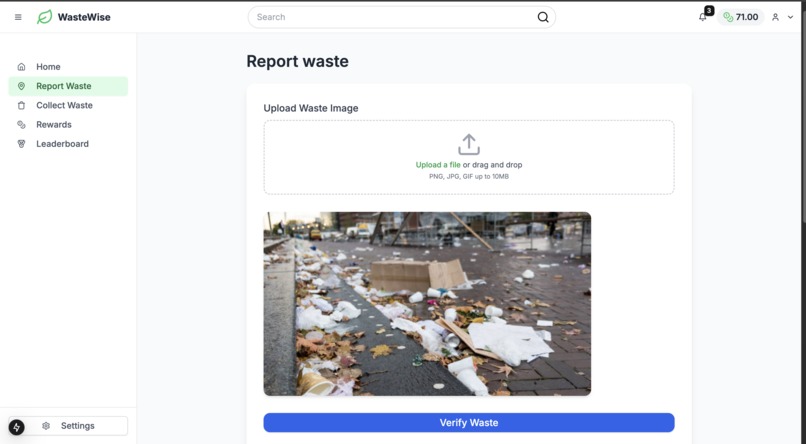 wastewise  – screenshot 3