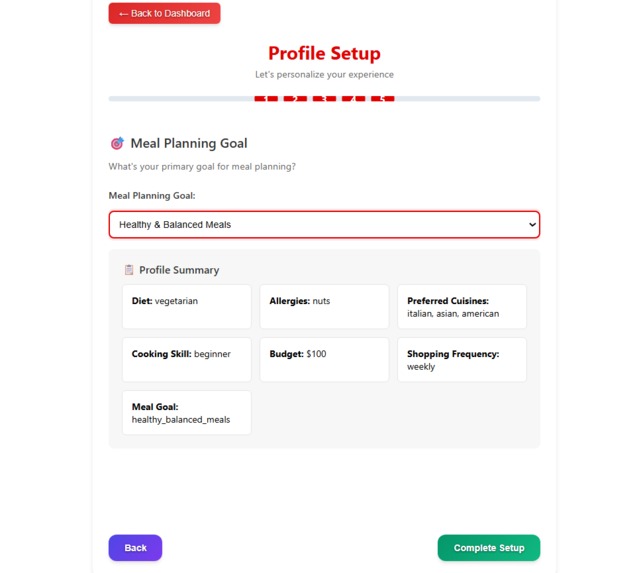 MealCart - AI Shopping Assistant – screenshot 1