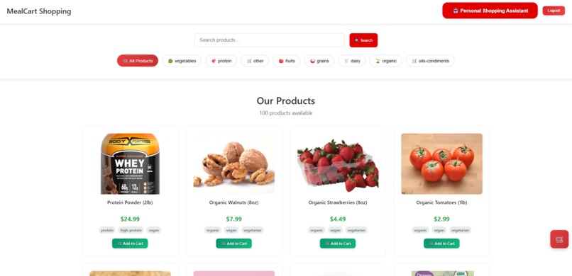 MealCart - AI Shopping Assistant – screenshot 3