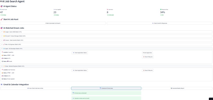 AI Career Agent – screenshot 1