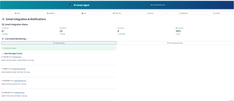 AI Career Agent – screenshot 2