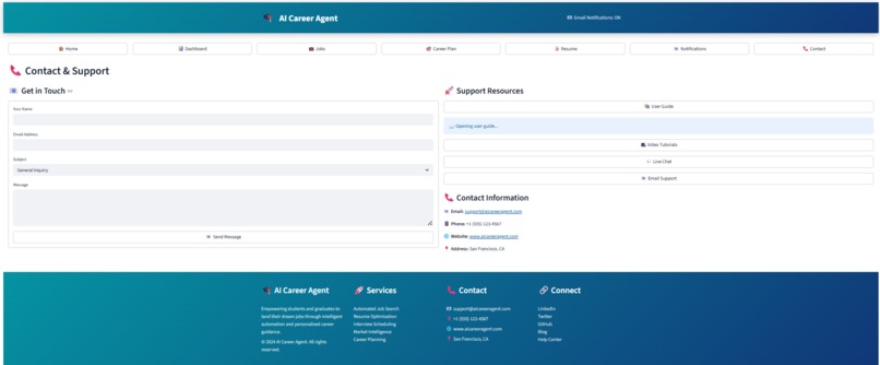 AI Career Agent – screenshot 4