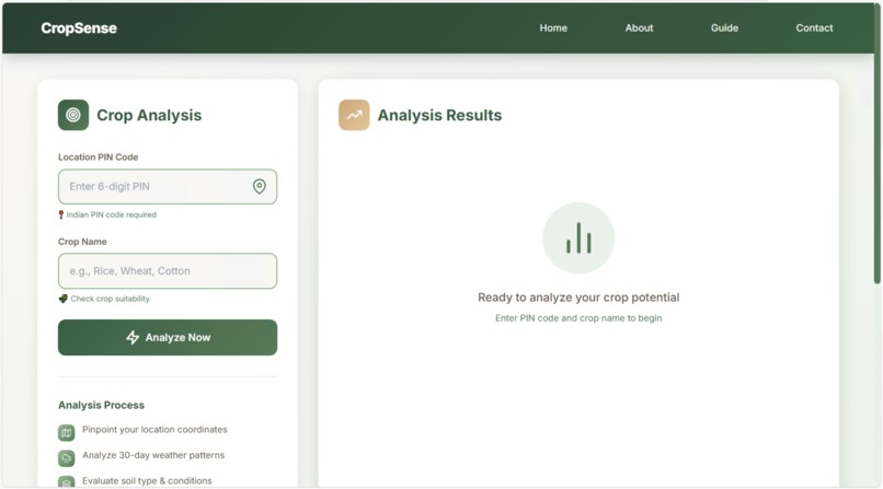 Cropsense – screenshot 1
